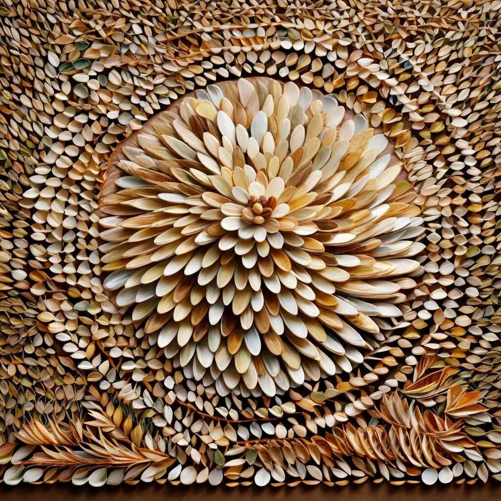 Seashell Art {Mosaic} or How To Use All Those Shells You Collected
